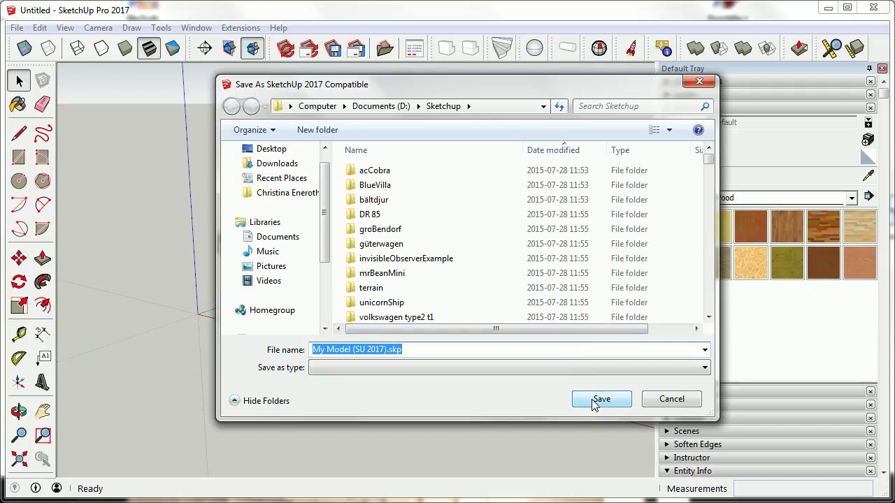 Eneroth Open Newer Version for SketchUp