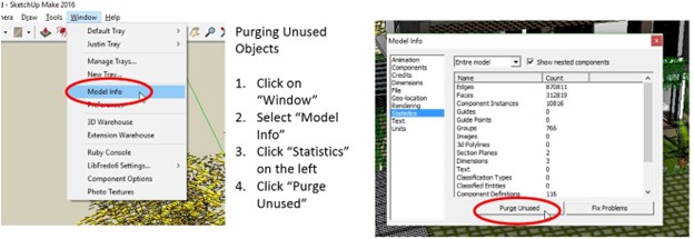 Giảm dung lượng file SketchUp