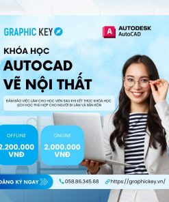 Khóa học Autocad Vẽ Nội Thất | Graphickey