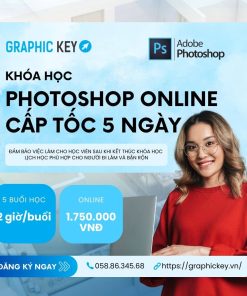 Học Photoshop Online Cấp Tốc 5 Ngày | Graphickey