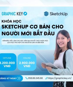 Khóa học Sketchup cơ bản cho người mới bắt đầu | Graphickey