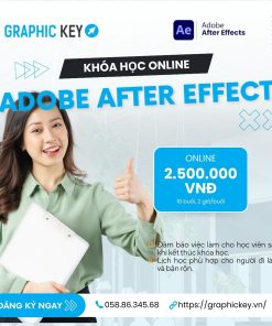 Khóa Online Adobe After Effect - Graphic Key