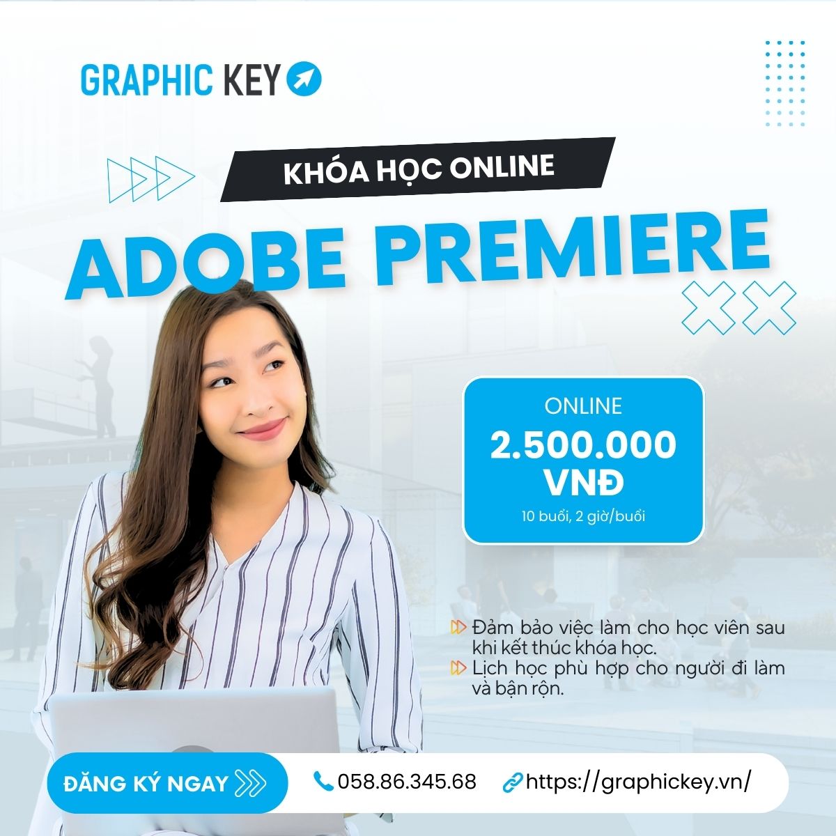 Khóa Online Adobe Premiere - Graphic Key
