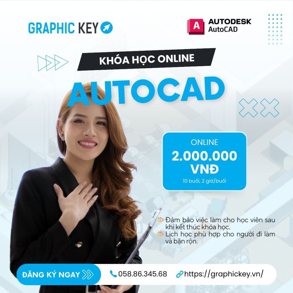 Khóa Online Autocad - Graphic Key
