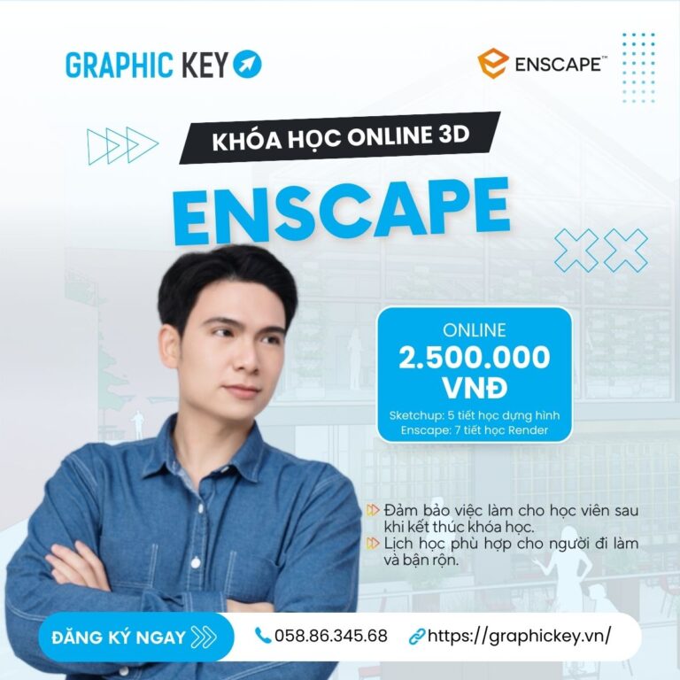 Khóa Online Enscape - Graphic Key