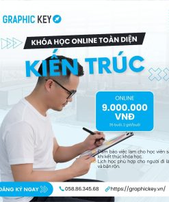 Khóa Online Toàn Diện Kiến Trúc - Graphic Key