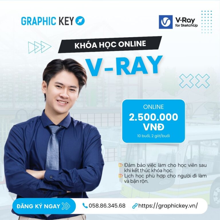 Khóa Online Vray - Graphic Key
