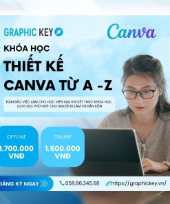 Khóa học thiết kế Canva từ A - Z | Graphickey