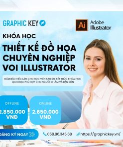 Khóa học thiết kế đồ họa chuyên nghiệp với Illustrator | Graphickey