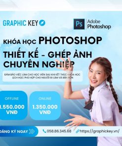 Khóa học Photoshop thiết kế - ghép ảnh chuyên nghiệp | Graphickey
