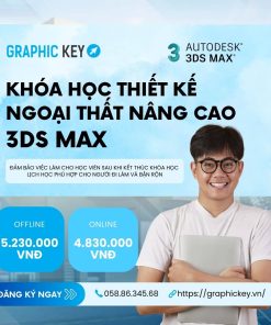 Khóa học thiết kế ngoại thất nâng cao 3DS MAX | Graphickey