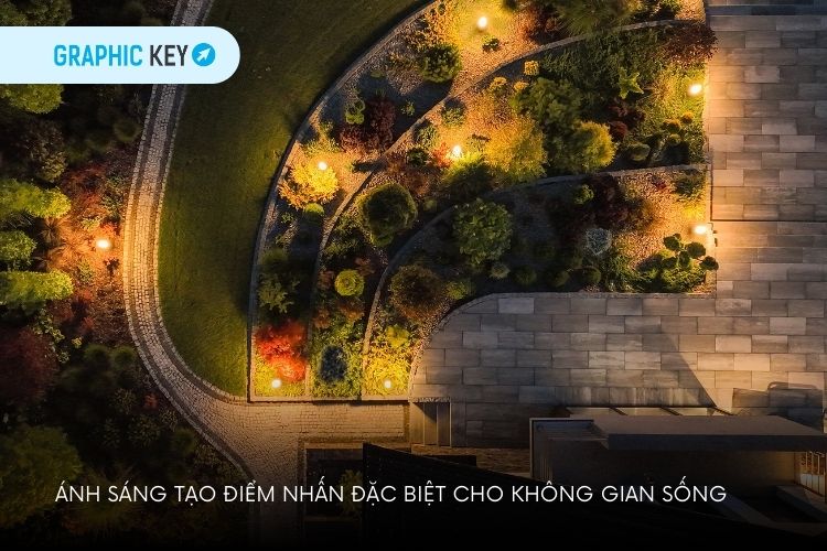 yếu tố ánh sáng thiết kế ngoại thất