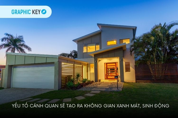 yếu tổ cảnh quan ngoại thất