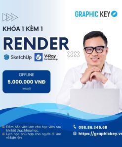 Khóa 1 Kềm 1 Render | Graphic Key