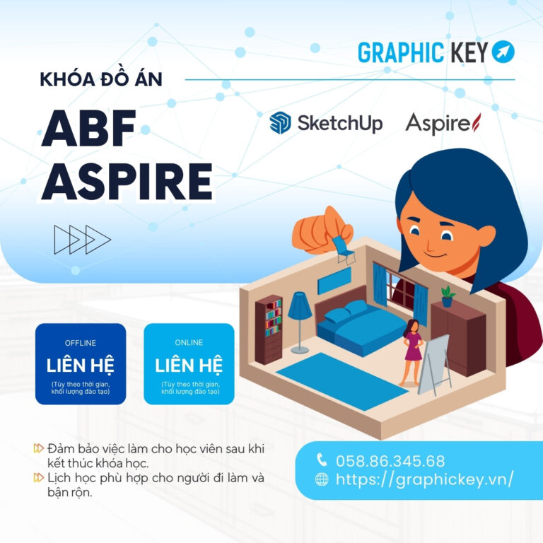 Khóa Đồ Án ABF + ASPIRE } Graphic Key