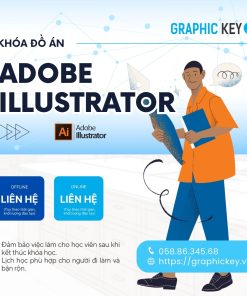 Khóa Đồ Án Adobe Illustrator | Graphic Key