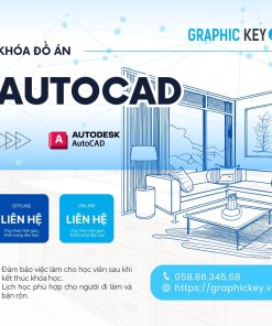 Khóa Đồ Án Autocad | Graphic Key