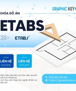 Khóa Đồ Án Etabs | Graphic Key