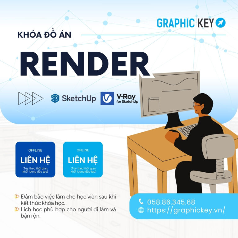 Khóa Đồ Án Render | Graphic Key