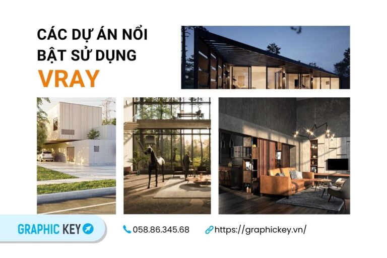 Các dự án nổi bật sử dụng Vray