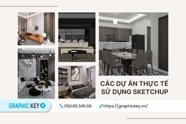Các dự án thực tế sử dụng SketchUp