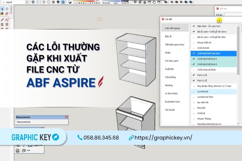 Các lỗi thường gặp khi xuất file CNC từ ABF Aspire và cách khắc phục