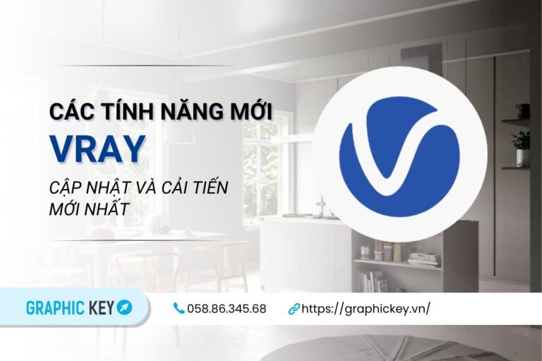 Các tính năng mới trong Vray