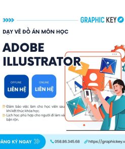 Dạy Vẽ Đồ Án Môn Adobe Illustrator | Graphic Key
