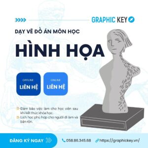 Dạy Vẽ Đồ Án Môn Hình Học | Graphic Key