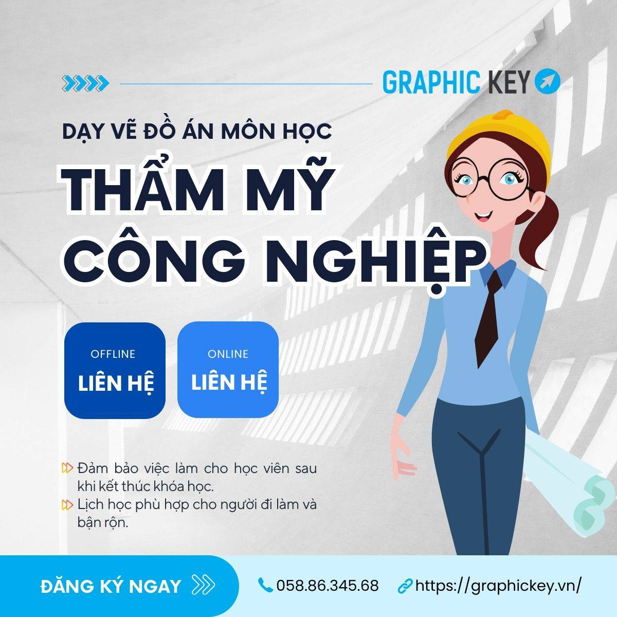 Dạy Vẽ Đồ Án Môn Thẩm Mỹ Công Nghiệp | Graphic Key