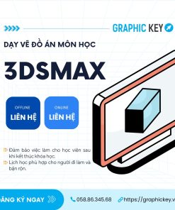 Dạy vẽ đồ án môn vẽ 3Ds Max
