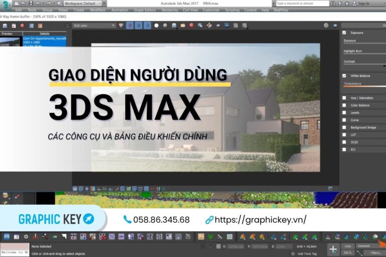 Giao diện 3DsMax