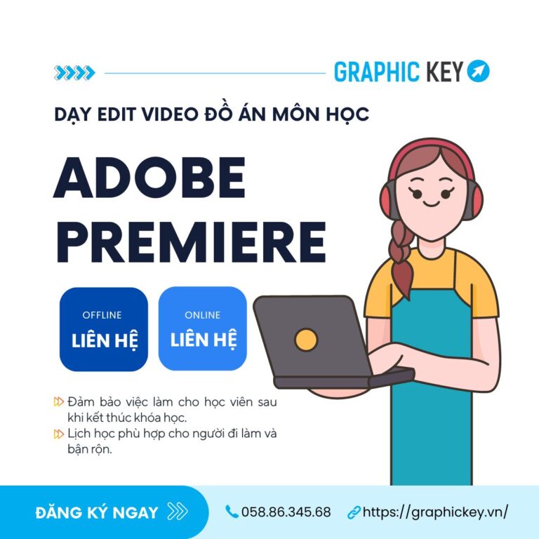 Edit Video Đồ Án Môn Adobe Premiere | Graphic Key