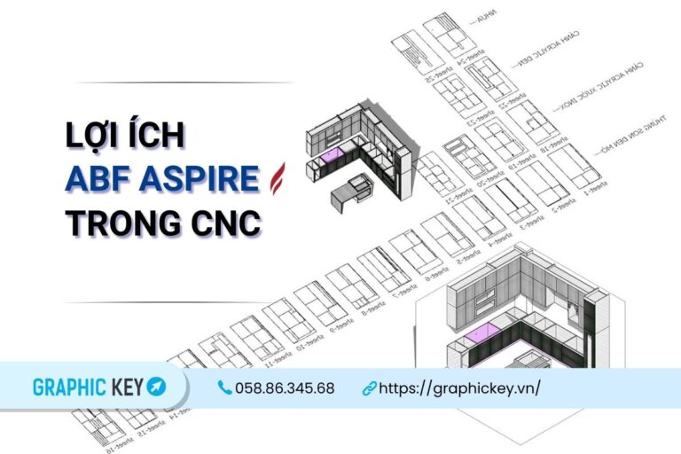 Lợi ích của việc sử dụng ABF Aspire trong gia công CNC