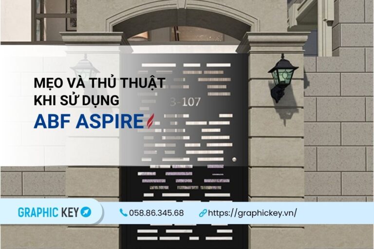 Mẹo và thủ thuật khi sử dụng ABF Aspire