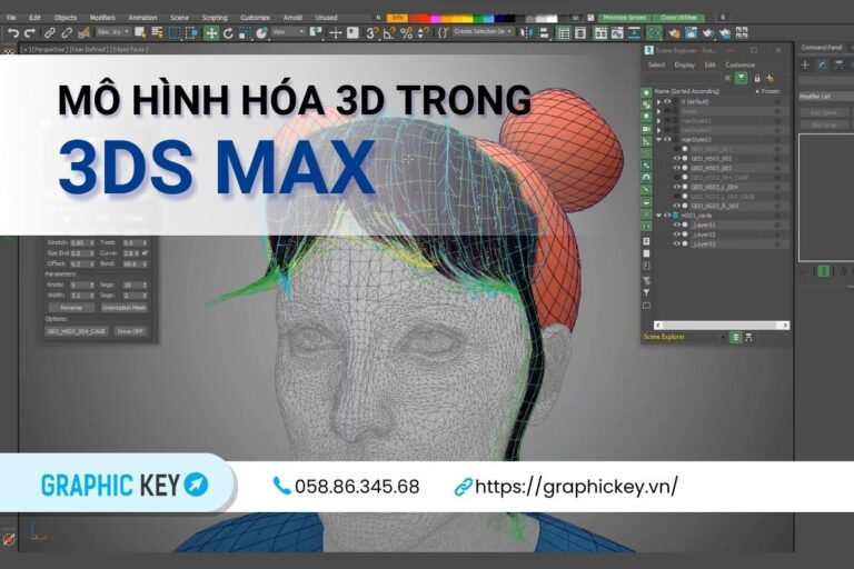 Mô hình hóa 3D trong 3DsMax: Tạo các đối tượng đơn giản