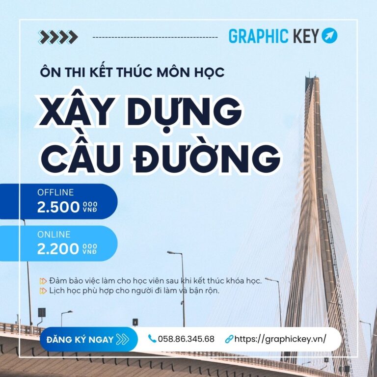 Ôn thi kết thúc môn kỹ thuật xây dựng cầu đường