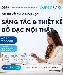 Ôn thi kết thúc môn Sáng tác và thiết kế đồ đạc nội thất