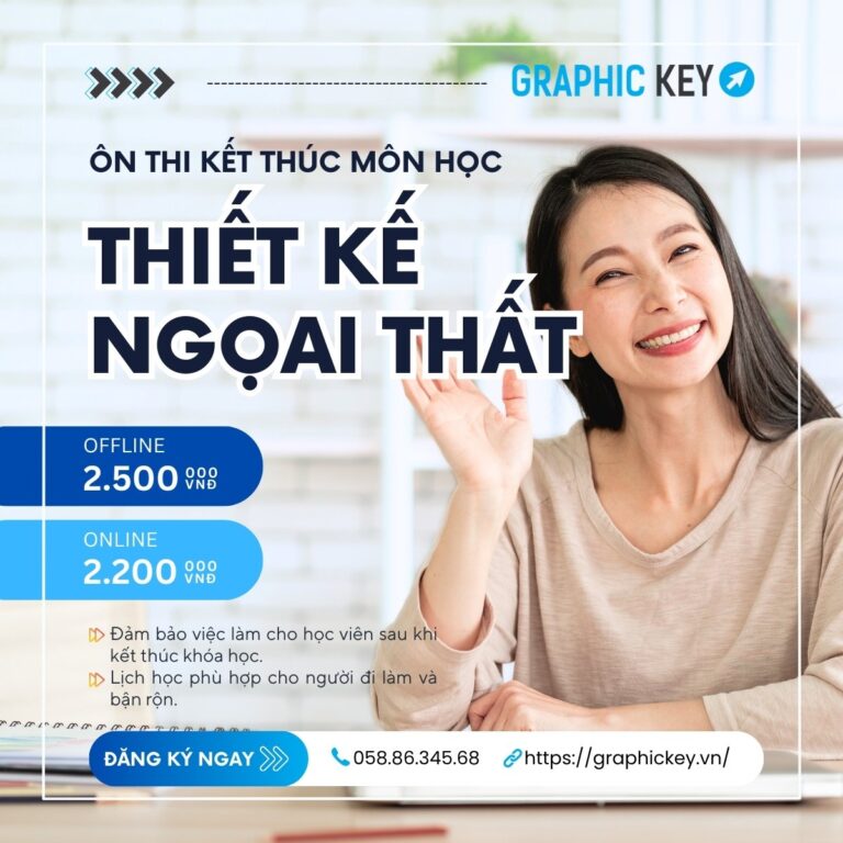 Ôn thi kết thúc môn Thiết kế ngoại thất