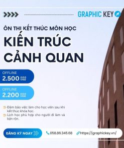 Ôn Thi Kết Thúc Môn Kiến Trúc Cảnh Quan | Graphic Key