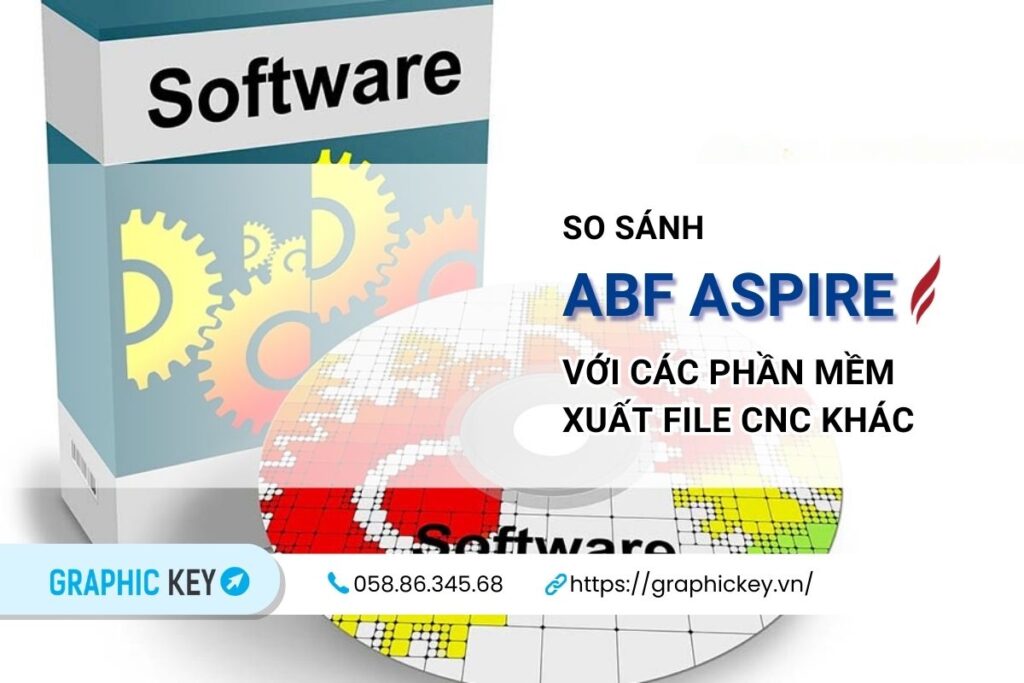 So sánh ABF Aspire với các phần mềm xuất file CNC khác