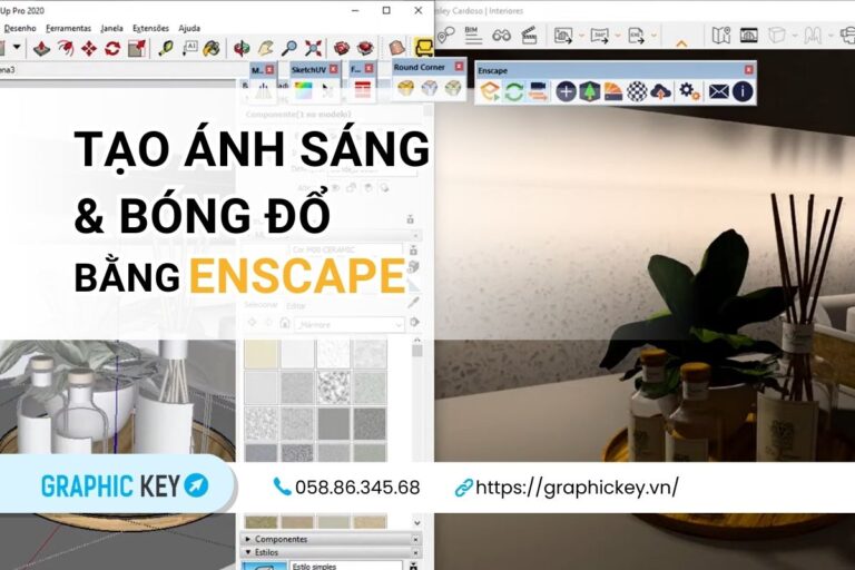 Tạo ánh sáng và bóng đổ trong Enscape