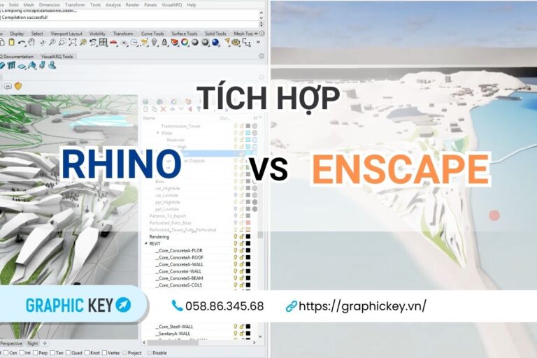 Tích hợp Enscape với Rhino
