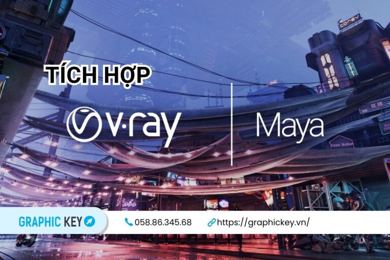 tích hợp Vray và Maya