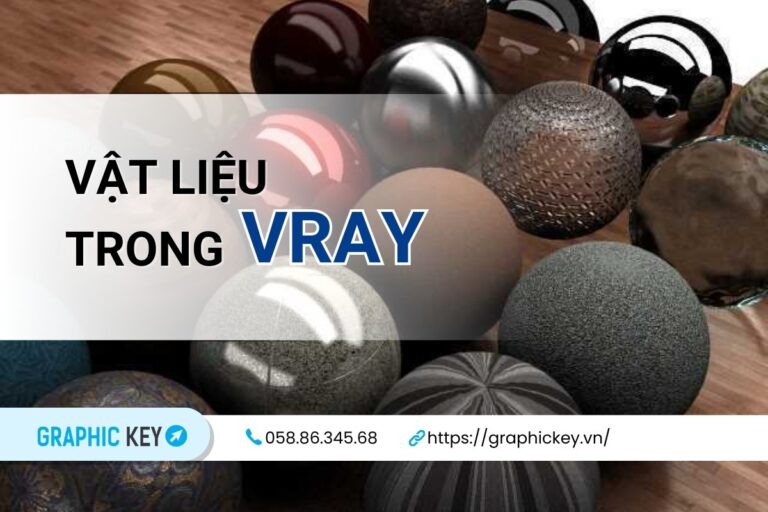 thiết lập Vật liệu trong Vray