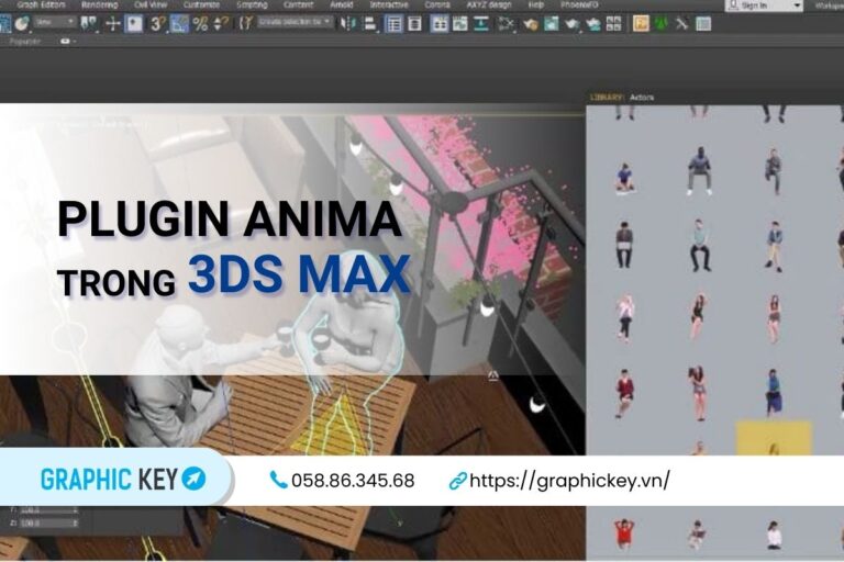Plugin Anima cho 3DsMax