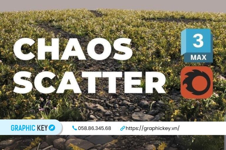 Plugin Chaos Scatter trong 3DsMax
