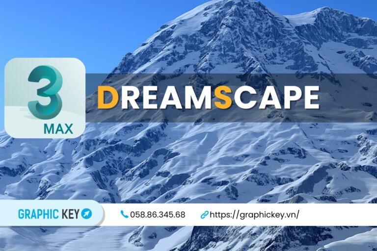 DreamScape tạo cảnh quan đại dương, sóng biển và bầu trời chân thực trong 3DsMax