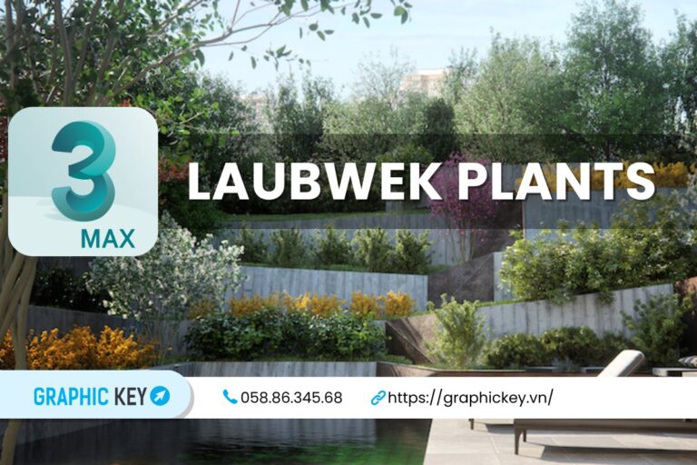Plugin tạo mô hình cây xanh trong 3DsMax