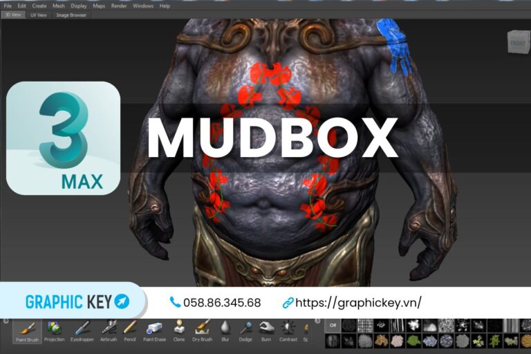 Plugin tạo texture đá và địa hình hang động chi tiết trong 3DsMax